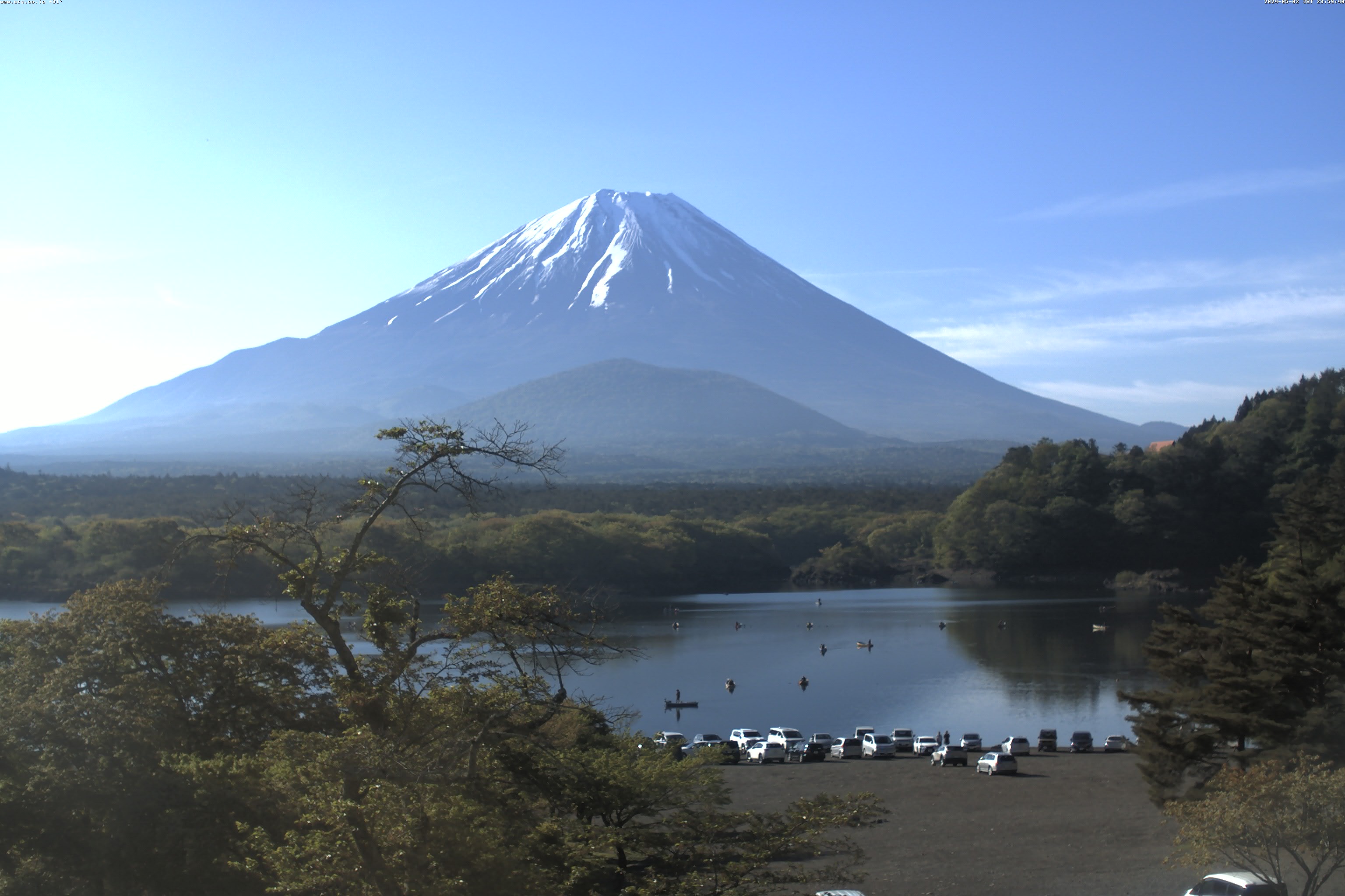 精進湖ライブカメラ