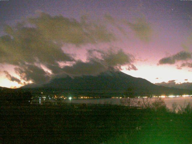 山中湖からの富士山