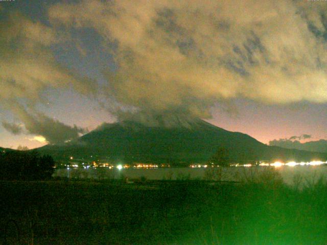 山中湖からの富士山