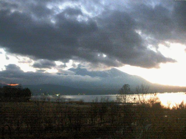 山中湖からの富士山