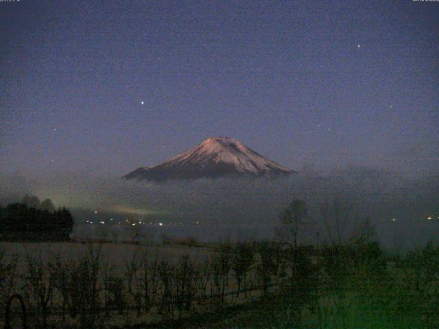 山中湖からの富士山