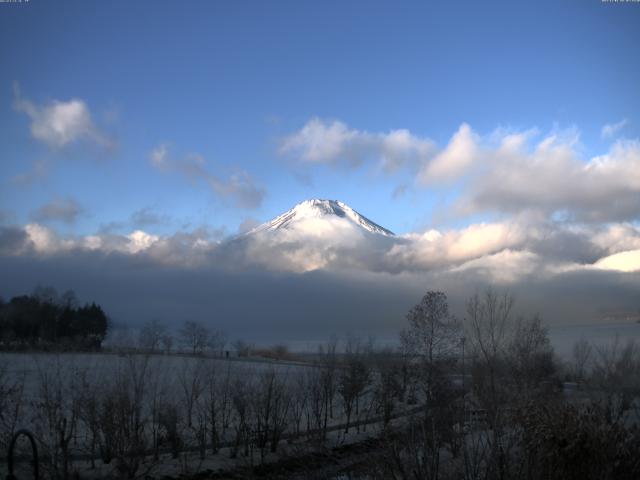 山中湖からの富士山