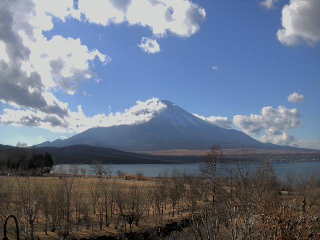 山中湖からの富士山