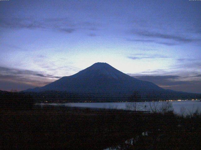 山中湖からの富士山