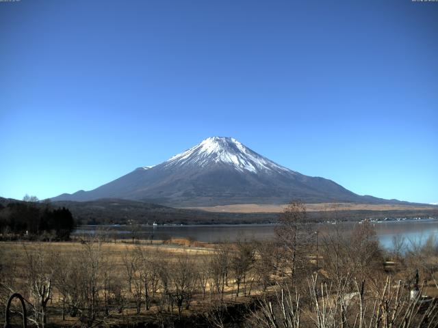 山中湖からの富士山