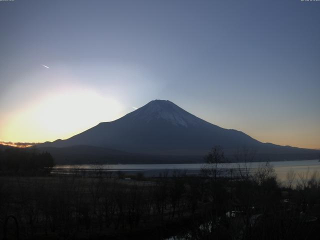 山中湖からの富士山