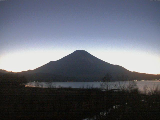 山中湖からの富士山