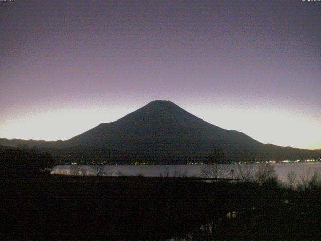 山中湖からの富士山