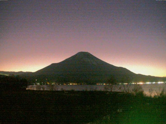 山中湖からの富士山