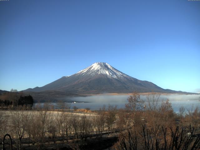 山中湖からの富士山