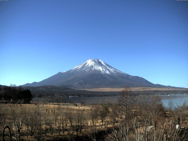 山中湖からの富士山