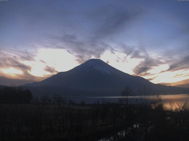 山中湖からの富士山