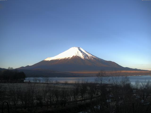 山中湖からの富士山