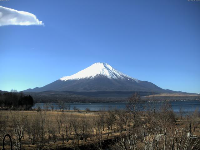 山中湖からの富士山