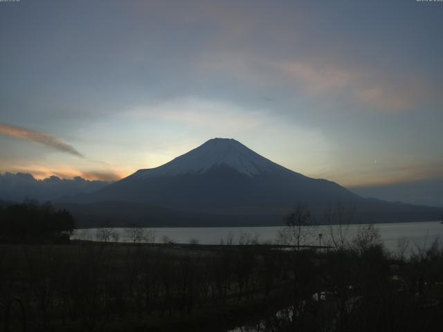 山中湖からの富士山