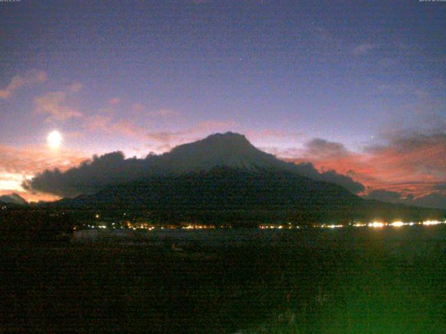 山中湖からの富士山