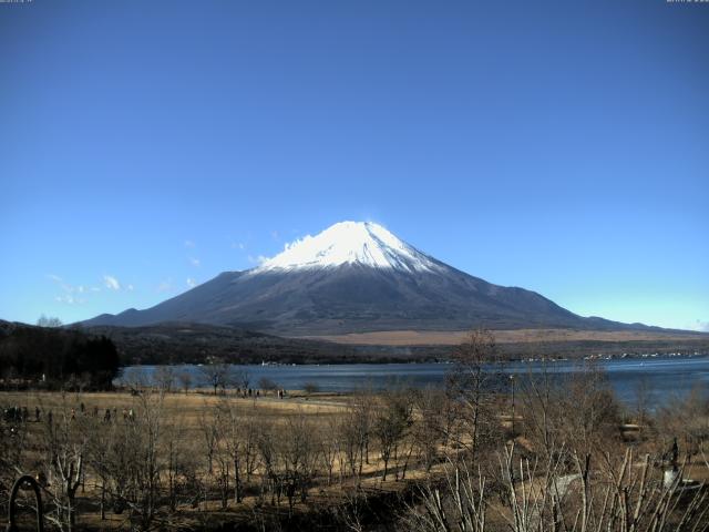 山中湖からの富士山