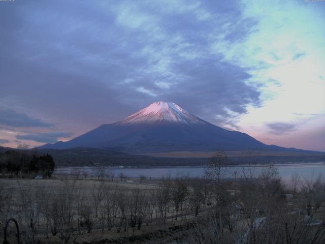 山中湖からの富士山