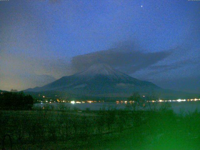 山中湖からの富士山