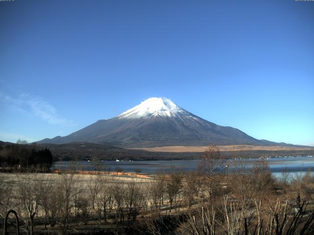 山中湖からの富士山