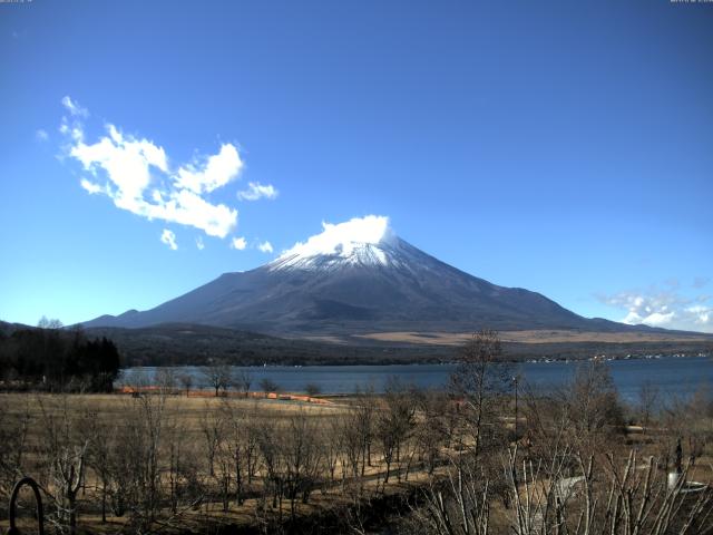 山中湖からの富士山