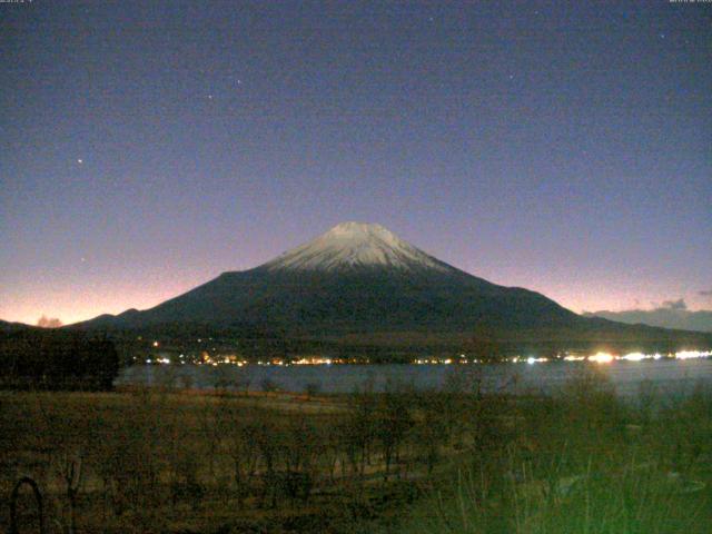 山中湖からの富士山