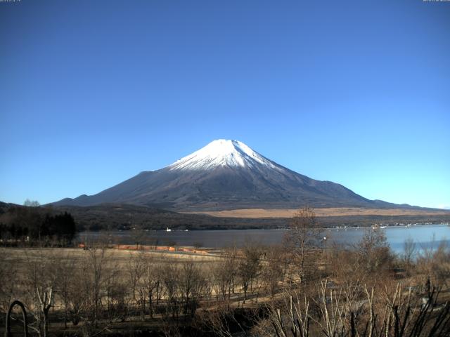 山中湖からの富士山