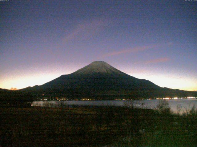 山中湖からの富士山