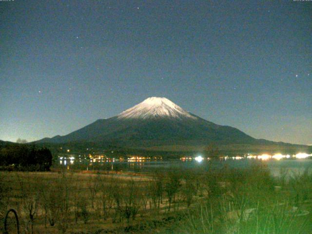 山中湖からの富士山