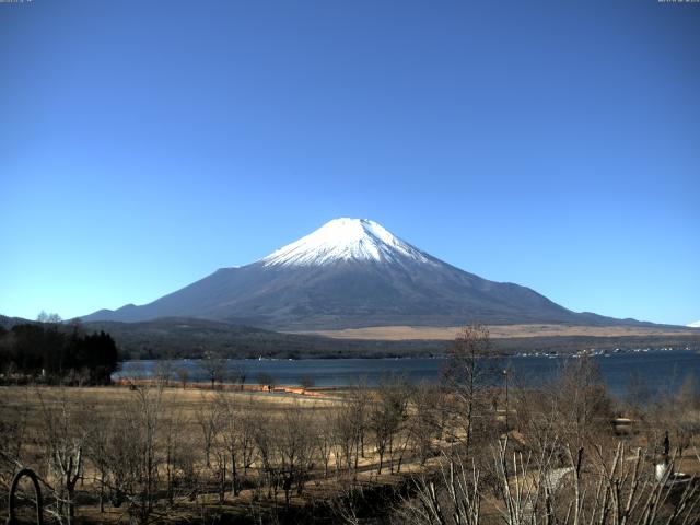 山中湖からの富士山