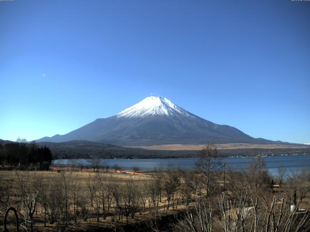 山中湖からの富士山