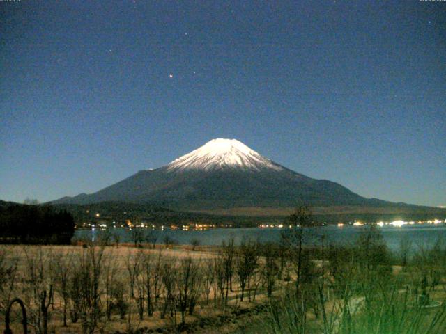 山中湖からの富士山