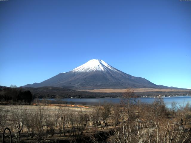 山中湖からの富士山