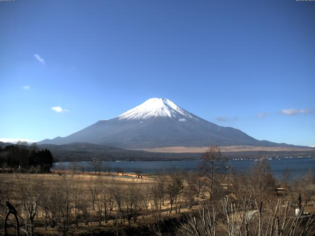 山中湖からの富士山