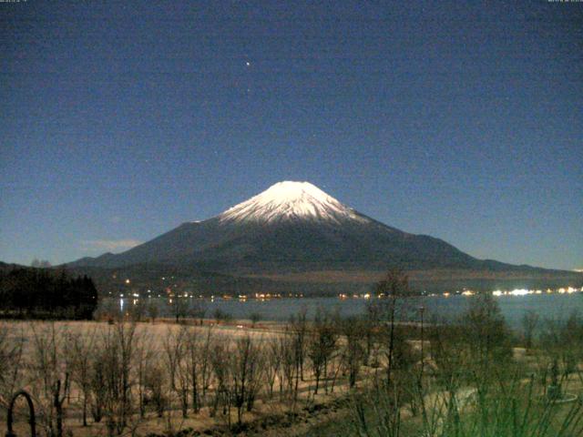 山中湖からの富士山