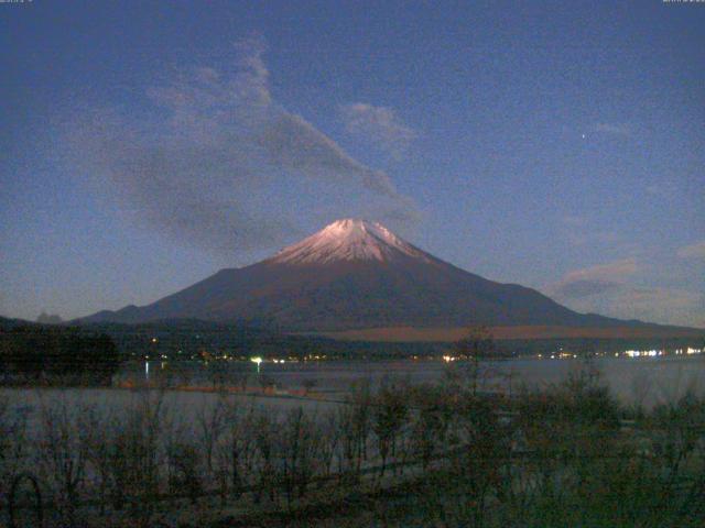 山中湖からの富士山