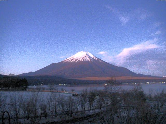 山中湖からの富士山