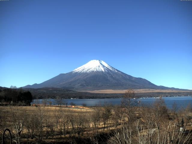 山中湖からの富士山