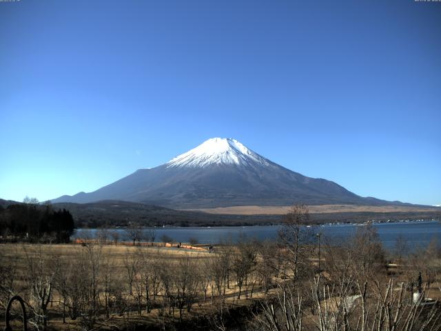 山中湖からの富士山