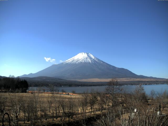 山中湖からの富士山