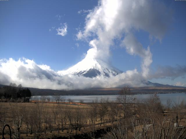 山中湖からの富士山