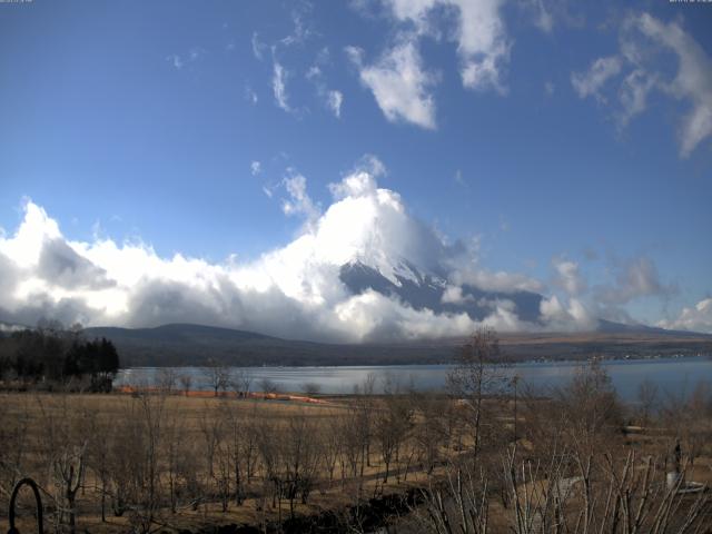 山中湖からの富士山