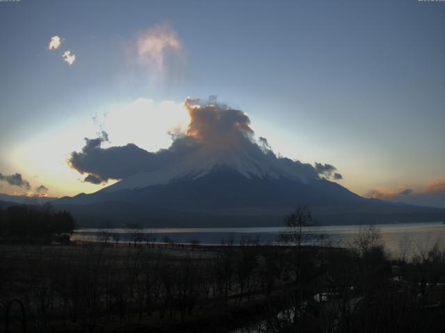 山中湖からの富士山