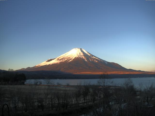 山中湖からの富士山