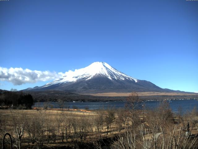 山中湖からの富士山