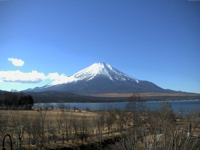 山中湖からの富士山