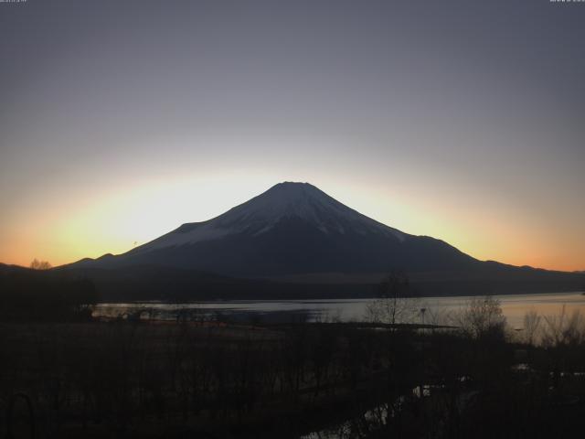 山中湖からの富士山