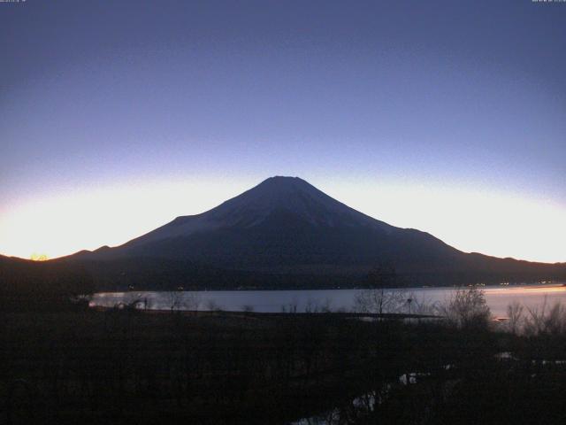 山中湖からの富士山