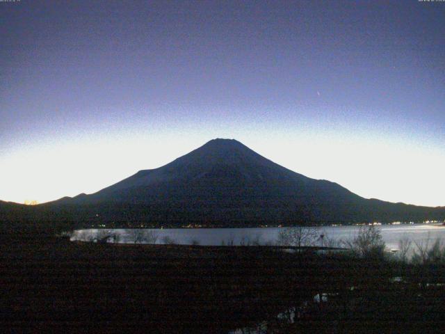 山中湖からの富士山