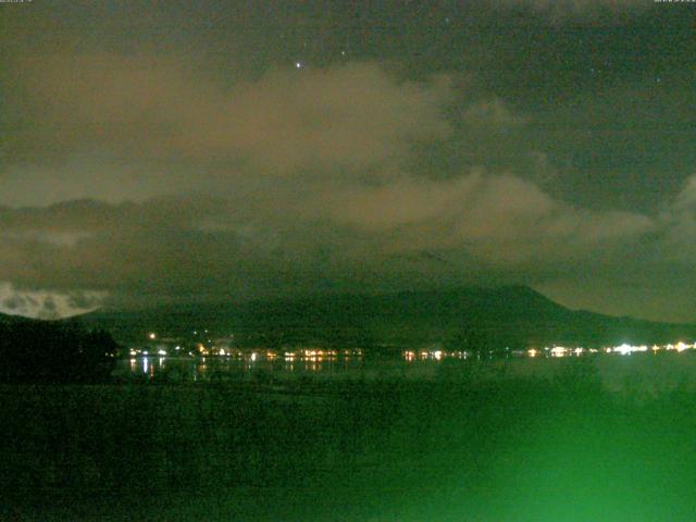 山中湖からの富士山